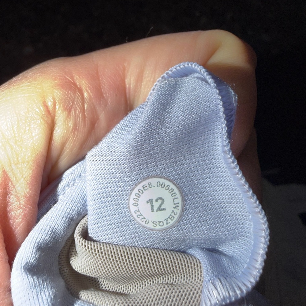 Lululemon Free to Be Elevated Bra Pastel Blue DD/DDD(E) Cup 12 Like New - Picture 3 of 3